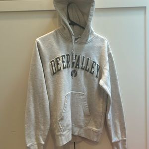 Deer Valley hoodie (gray) cotton material